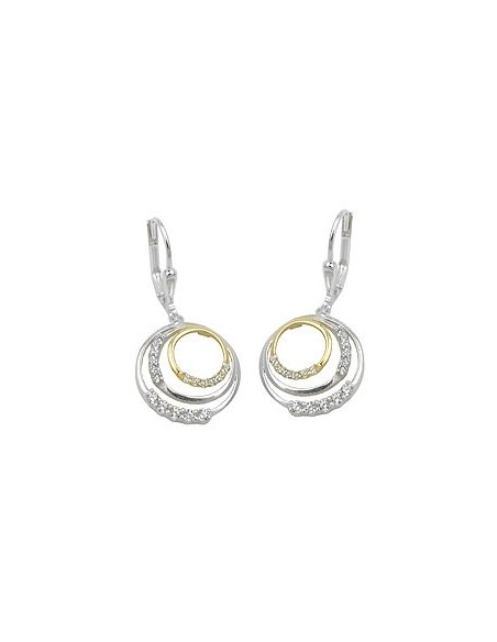 Leverback Örhängen Circles Silver 925