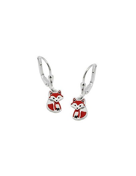 Leverback Örhängen Fox Silver 925