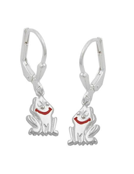 Leverback Örhängen Frog Silver 925