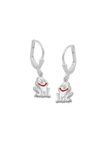 Leverback Örhängen Frog Silver 925
