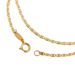 chain 45mm fancy sparkling 9k gold