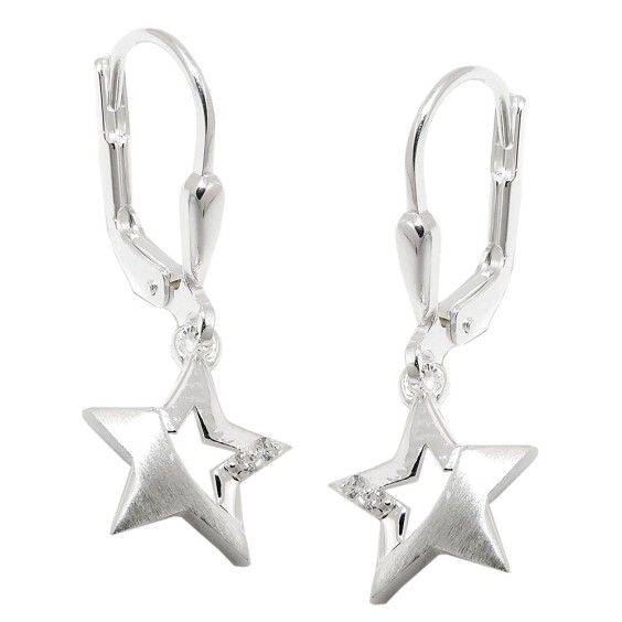 Leverback Örhängen Star Silver 925