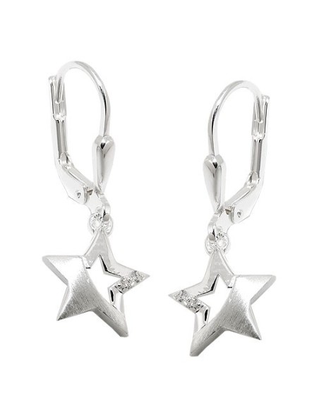 Leverback Örhängen Star Silver 925