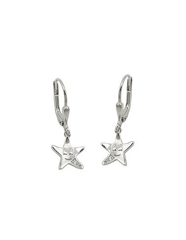 Leverback Örhängen Star Silver 925