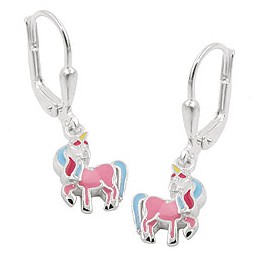 Leverback Örhängen Unicorn Silver 925