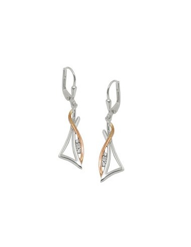 Leverback Örhängen Zirconia Silver 925