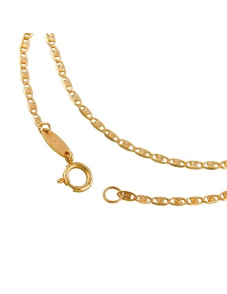chain 45mm fancy sparkling 9k gold