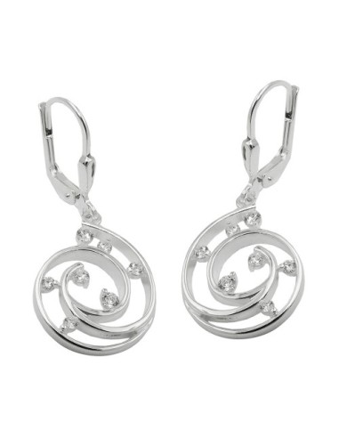 Leverback Örhängen Zirconias Silver 925
