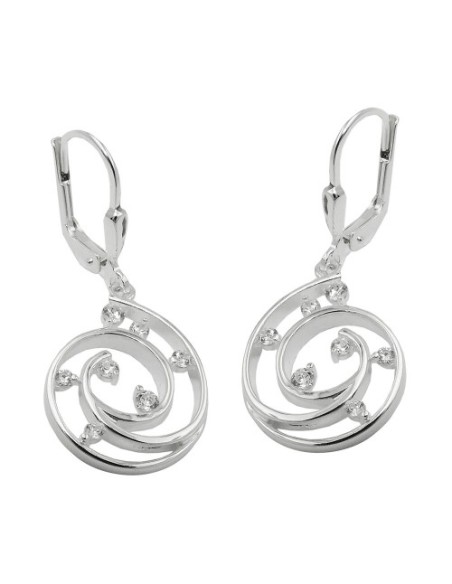 Leverback Örhängen Zirconias Silver 925