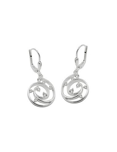 Leverback Örhängen Zirconias Silver 925