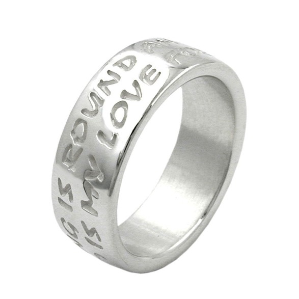 Ring 'Love Has No End' Silver 925