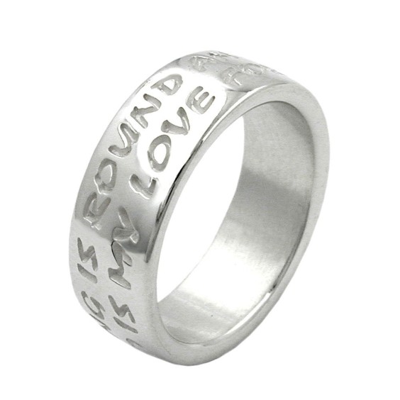 Ring 'Love Has No End' Silver 925