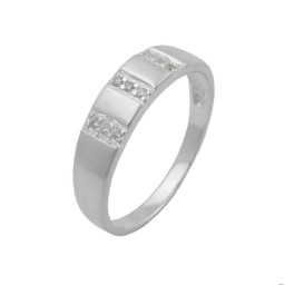 Ring 9x Zirconias Silver 925