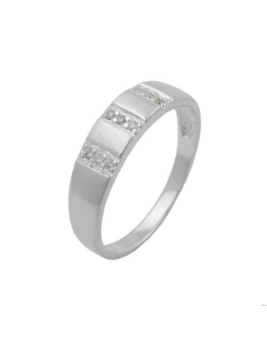 Ring 9x Zirconias Silver 925