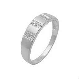 Ring 9x Zirconias Silver 925
