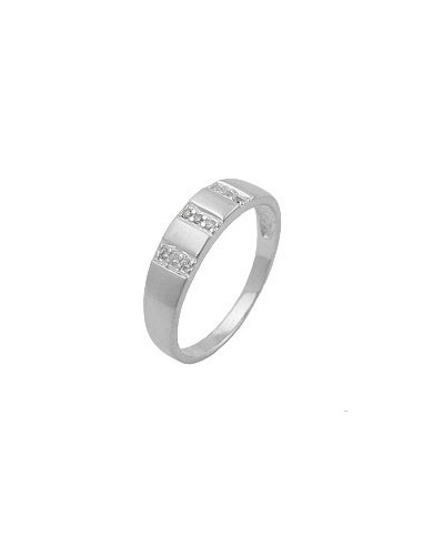 Ring 9x Zirconias Silver 925