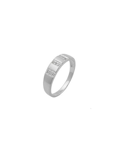 Ring 9x Zirconias Silver 925