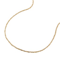 thin fancy chain 45cm 14kt gold