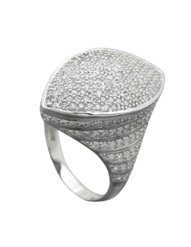 Ring Many Zirconias Silver 925