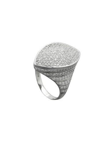 Ring Many Zirconias Silver 925