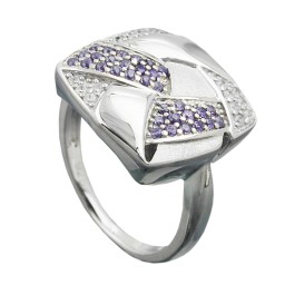 Ring Many Zirconias Silver 925