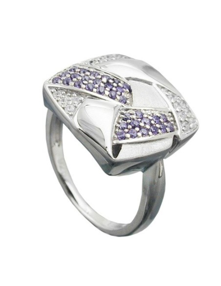 Ring Many Zirconias Silver 925