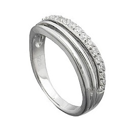 Ring Many Zirconias Silver 925