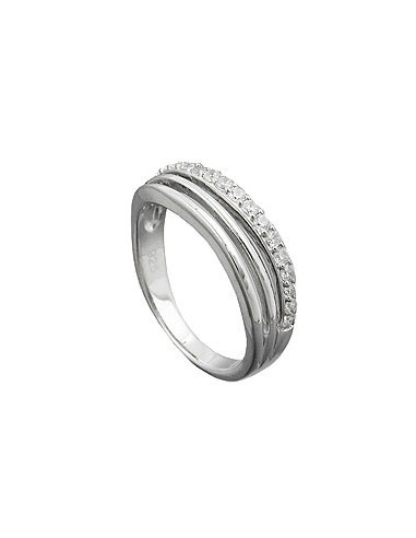 Ring Many Zirconias Silver 925