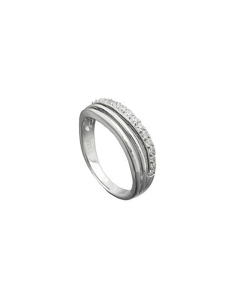 Ring Many Zirconias Silver 925