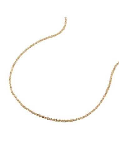 thin fancy chain 45cm 14kt gold