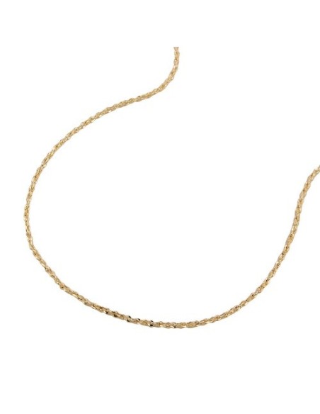 thin fancy chain 45cm 14kt gold