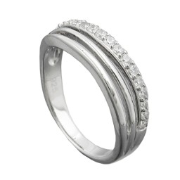 Ring Many Zirconias Silver 925