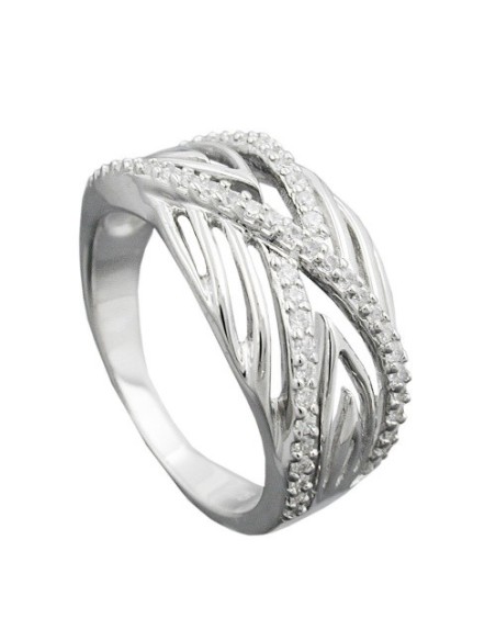 Ring Many Zirconias Silver 925