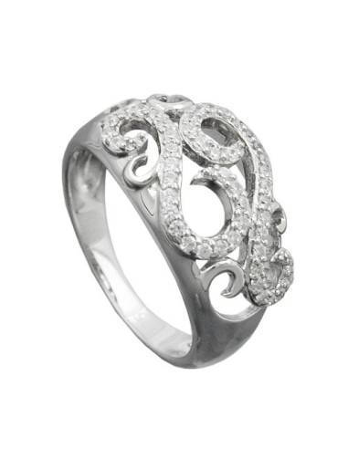 Ring Many Zirconias Silver 925