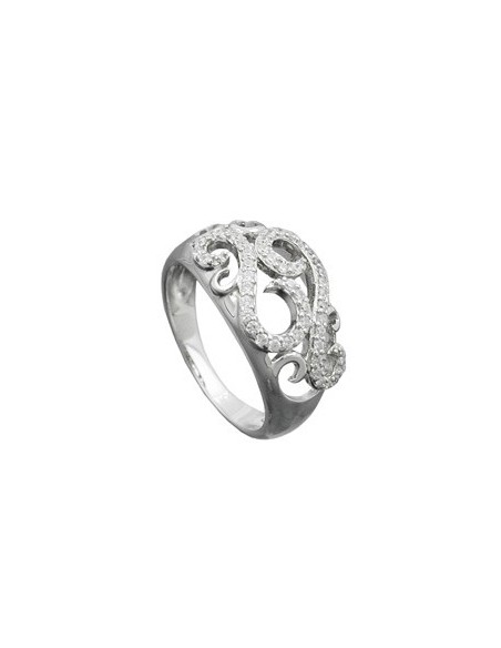 Ring Many Zirconias Silver 925