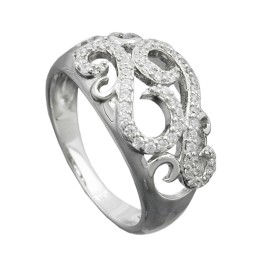 Ring Many Zirconias Silver 925