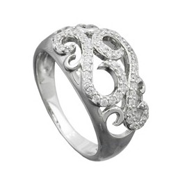 Ring Many Zirconias Silver 925