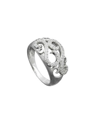 Ring Many Zirconias Silver 925