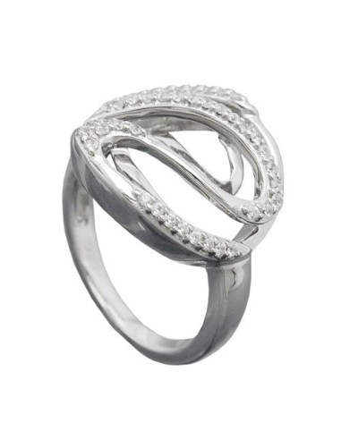 Ring Many Zirconias Silver 925