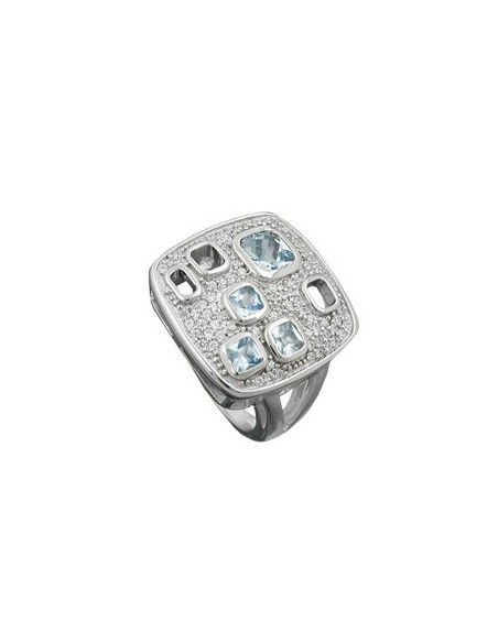 Ring Many Zirconias Silver 925
