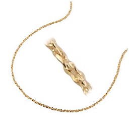 thin fancy chain 45cm 14kt gold