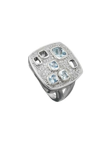 Ring Many Zirconias Silver 925