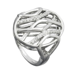 Ring Many Zirconias Silver 925
