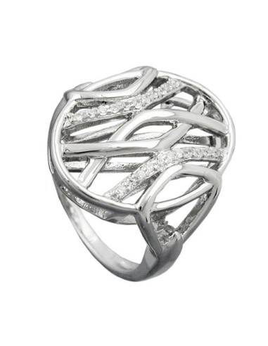 Ring Many Zirconias Silver 925