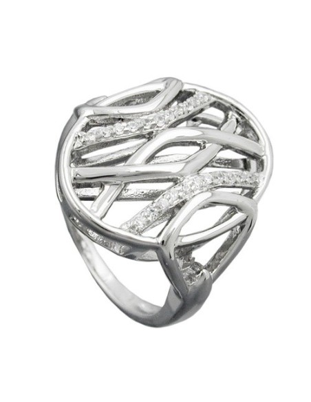 Ring Many Zirconias Silver 925