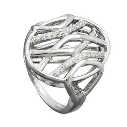 Ring Many Zirconias Silver 925