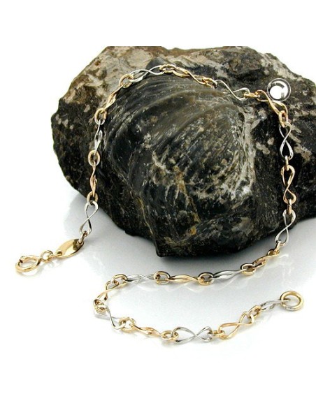 bracelet fantasy chain 9k gold