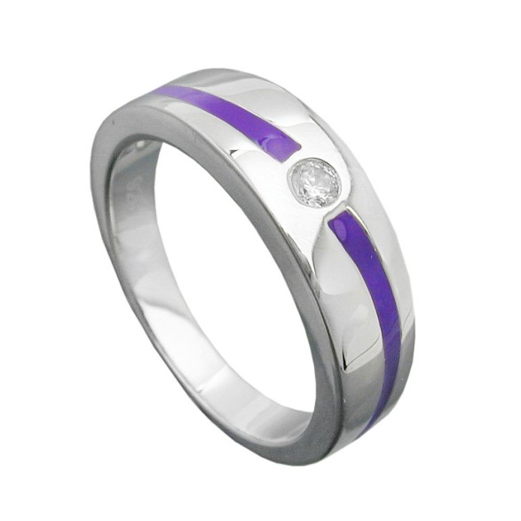 Ring With Zirconia Silver 925