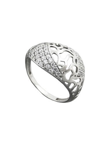 Ring With Zirconias Silver 925