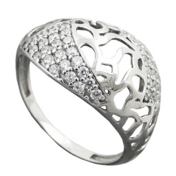 Ring With Zirconias Silver 925